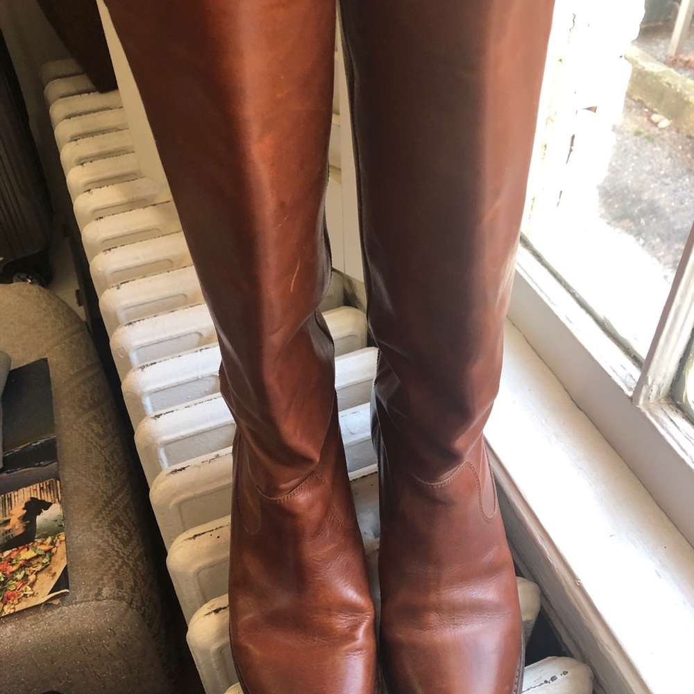 Frye boots wide calf